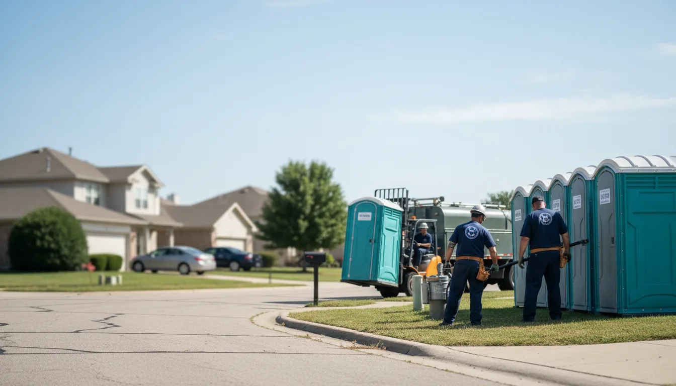 Porta Potty Rental in Mccordsville, IN near me